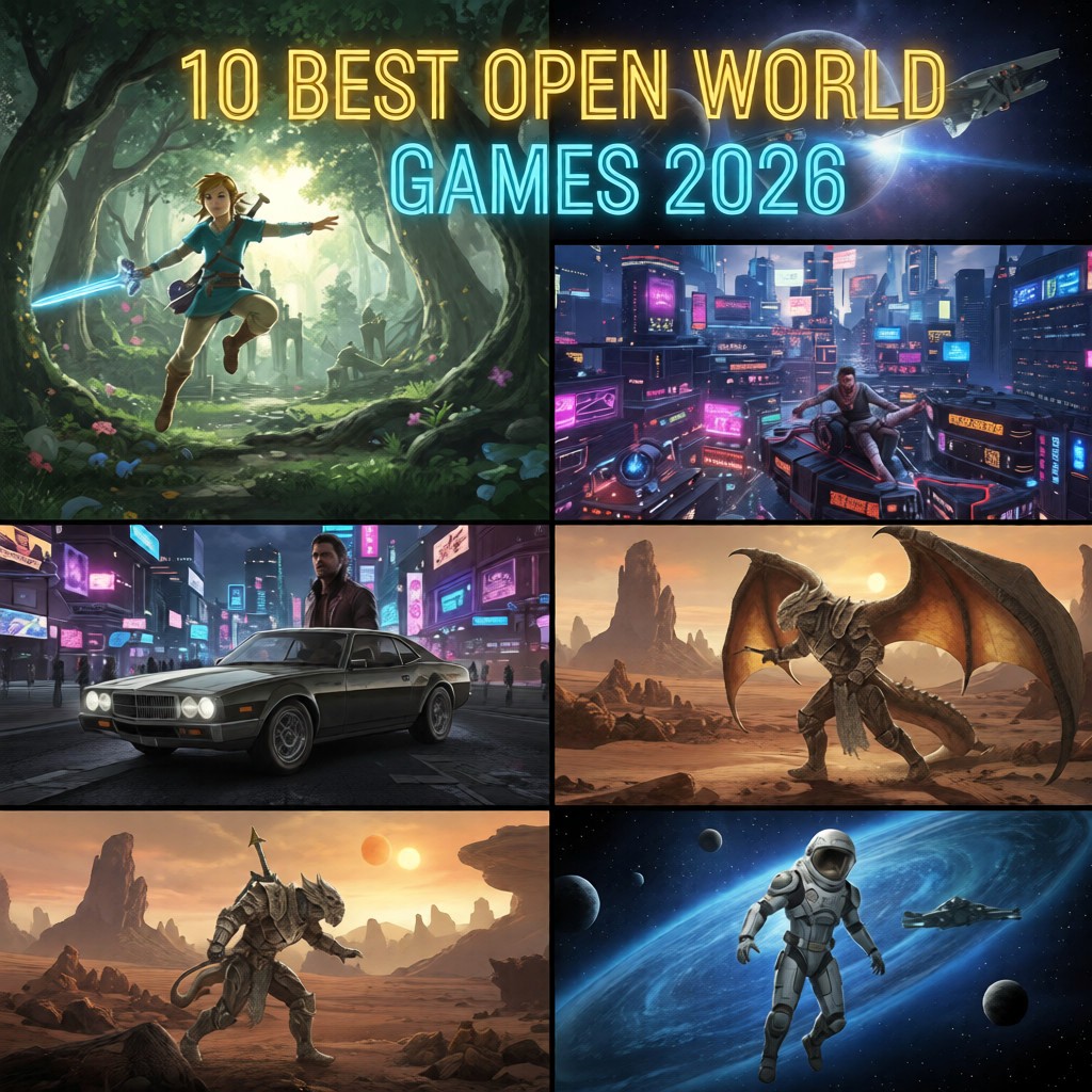 Top 10 Open World Games
